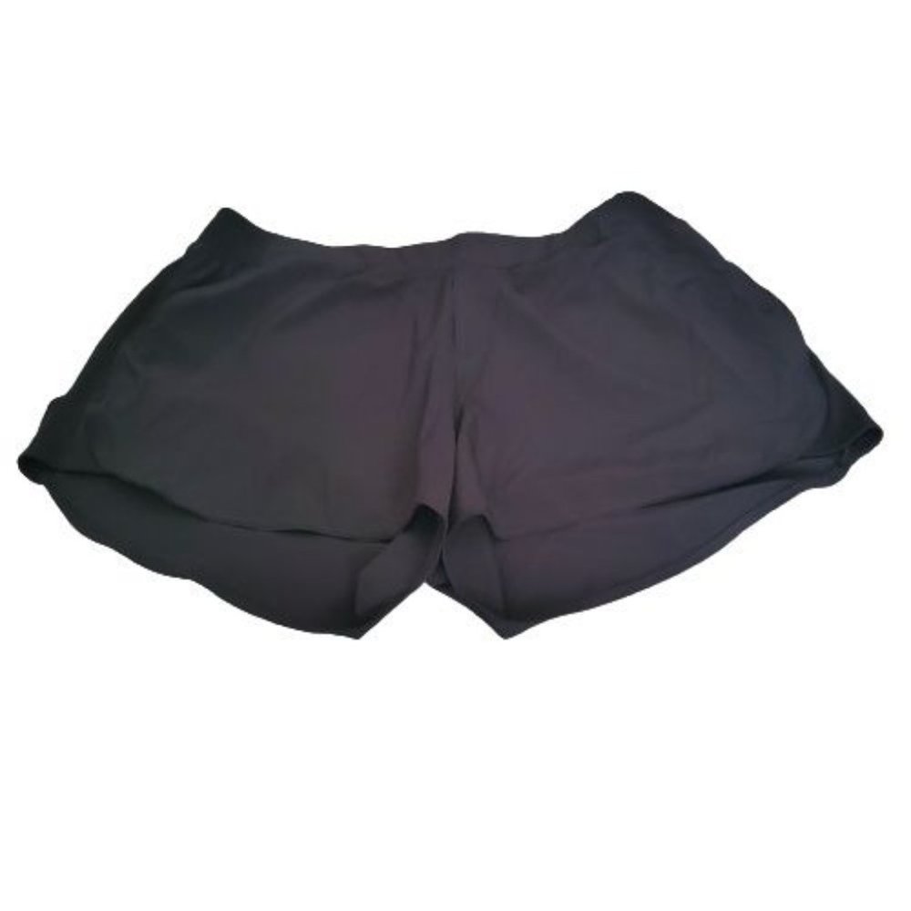 Member's Mark Women's Active Woven Rib Running Shorts Black Size XXL - Picture 5 of 12